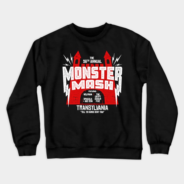 Monster Mash Crewneck Sweatshirt by blairjcampbell